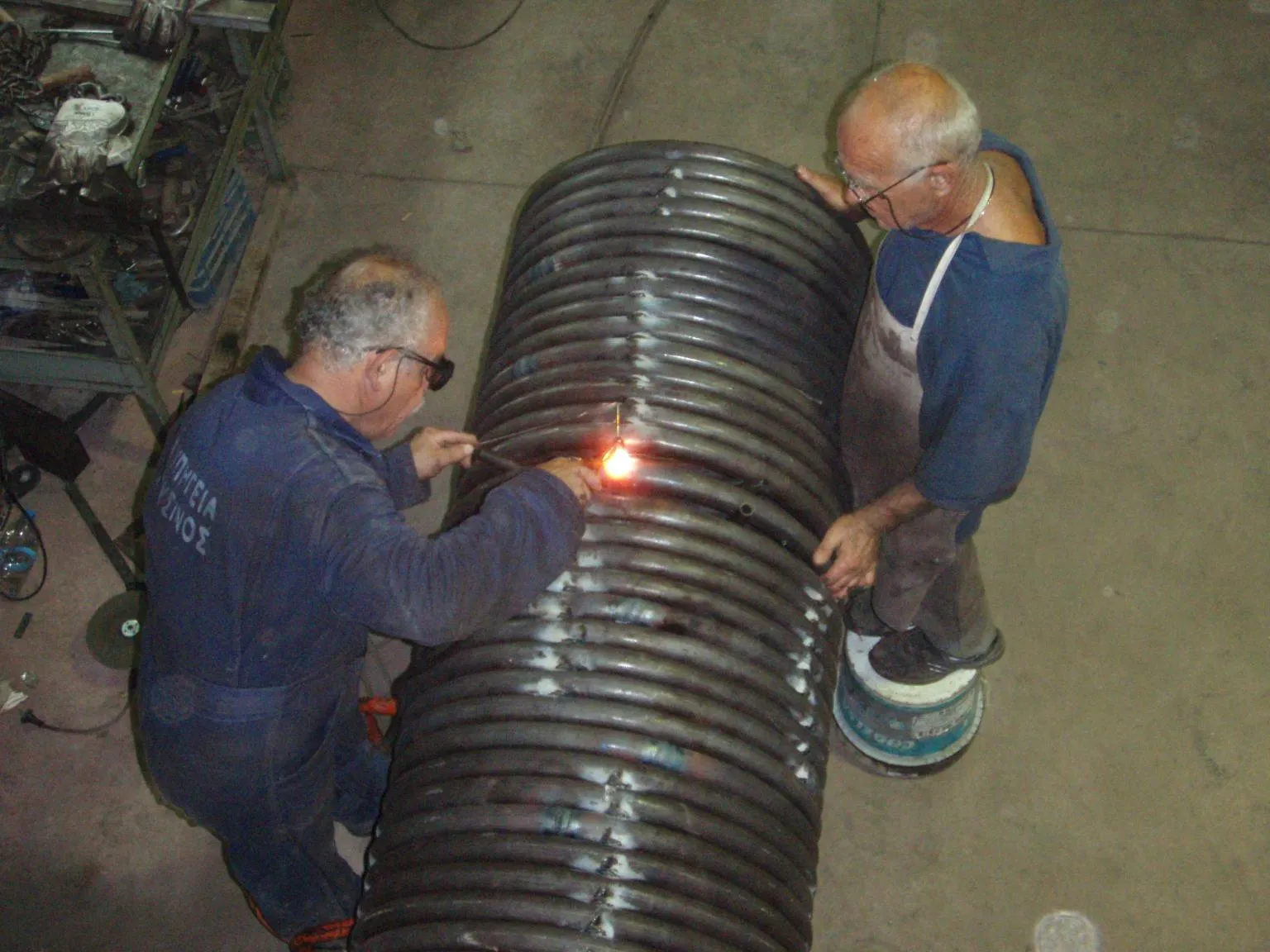 Μηχανουργείο Αλεξανδρόπουλος - Κουρμαρίσματα Σωλήνων