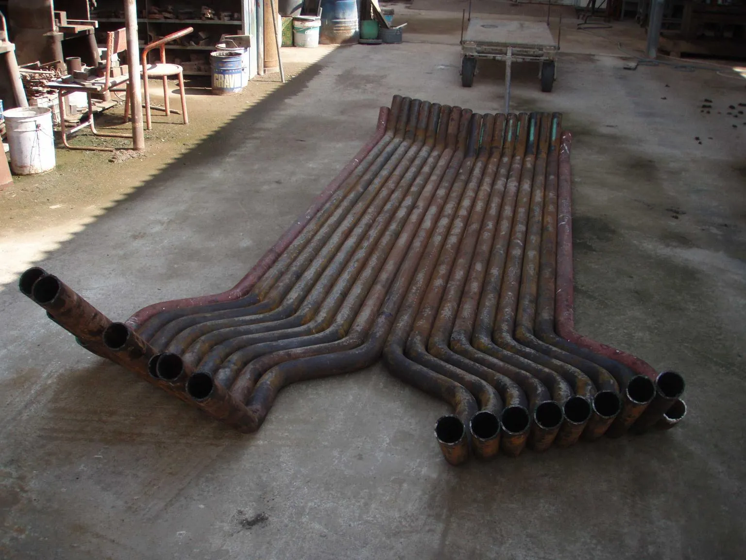 Μηχανουργείο Αλεξανδρόπουλος - Κουρμαρίσματα Σωλήνων